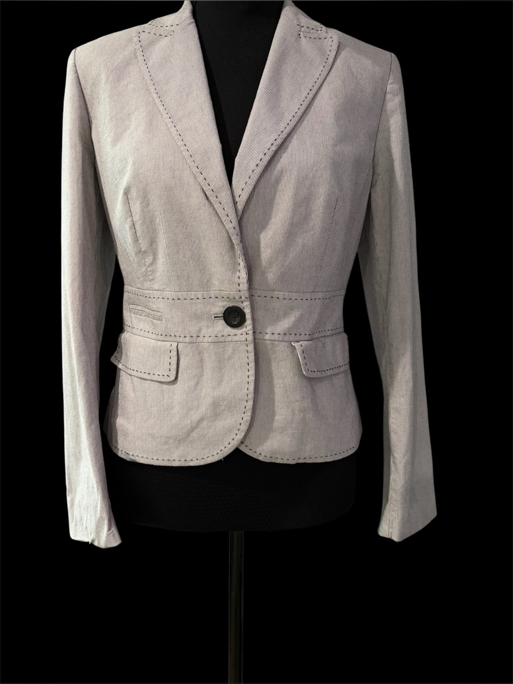Ann Taylor Loft Pin Striped Blazer Size S